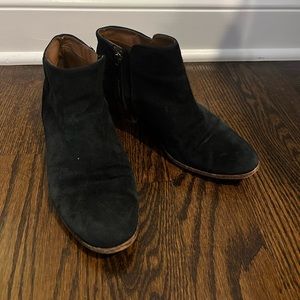 Sam Edelman Black Suede Booties